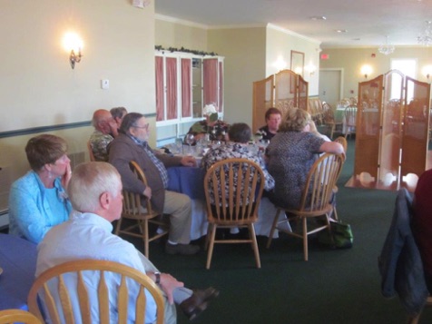 2015 Spring Dinner at Ryan's Lookout with Eric Anderson, local historian for the Town of Henderson.